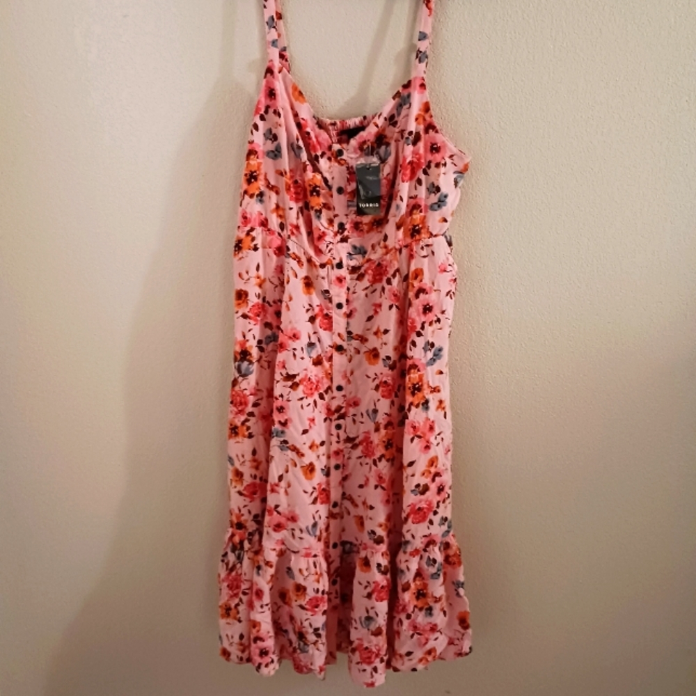 Torrid adjustable straps dress